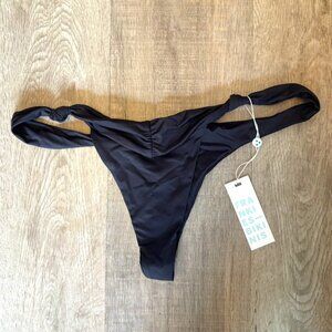 Frankies Bikini Bottom Black Medium